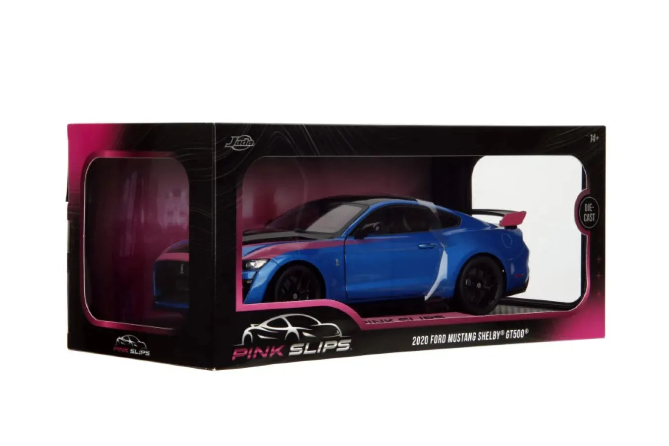 JAD35723 Pink Slips - 2020 Ford Mustang Shelby GT500 1:18 Scale Diecast Vehicle - Jada Toys - Titan Pop Culture