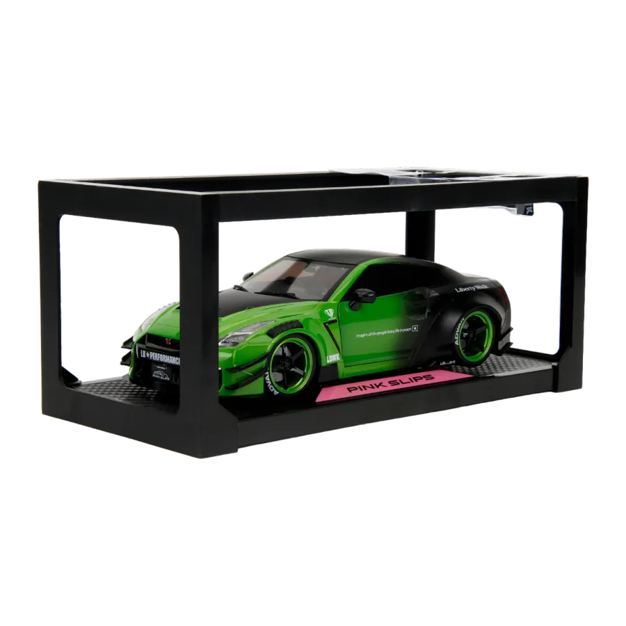 JAD35724 Pink Slips - Nissan GT-R R35 Liberty Walk 1:18 Scale Diecast Vehicle - Jada Toys - Titan Pop Culture