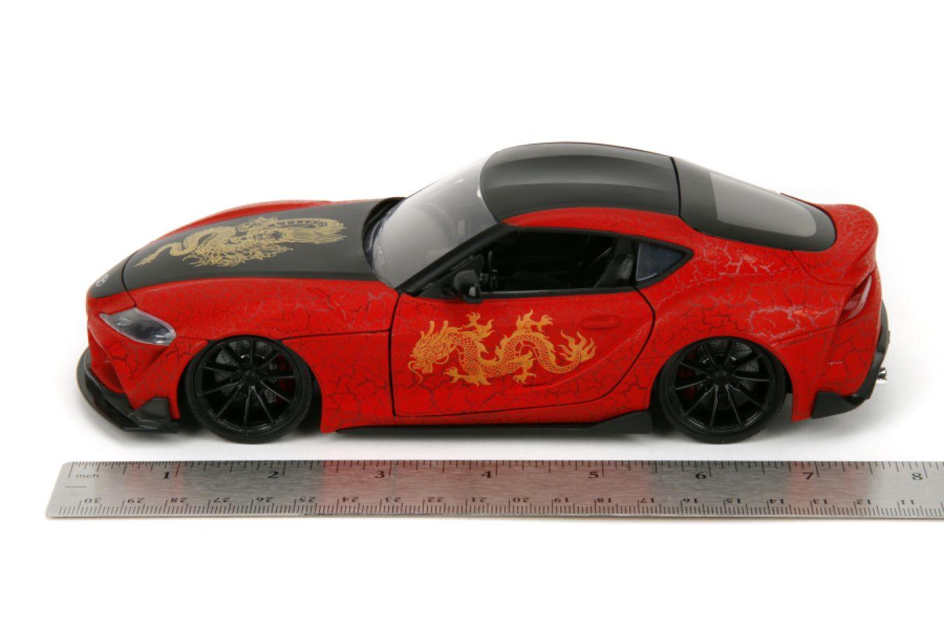 JAD35757 Pink Slips - 2020 Toyota Supra (Year Of The Dragon) 1:24 Scale Diecast Vehicle - Jada Toys - Titan Pop Culture