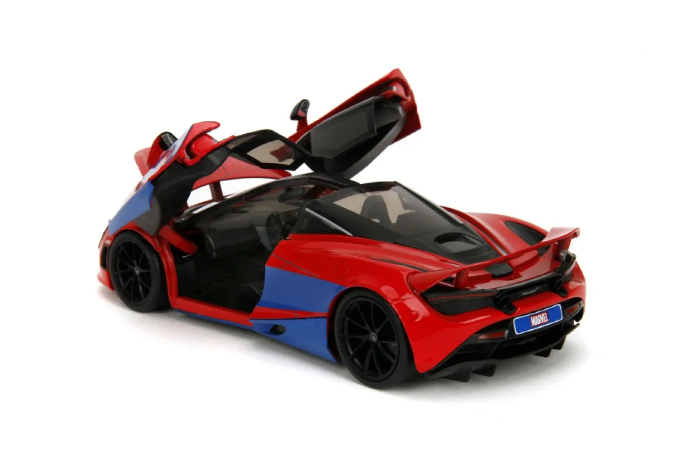 JAD35764 Hollywood Rides - Spider-Man with McLaren 720S 1:24 Scale Diecast Vehicle Set - Jada Toys - Titan Pop Culture