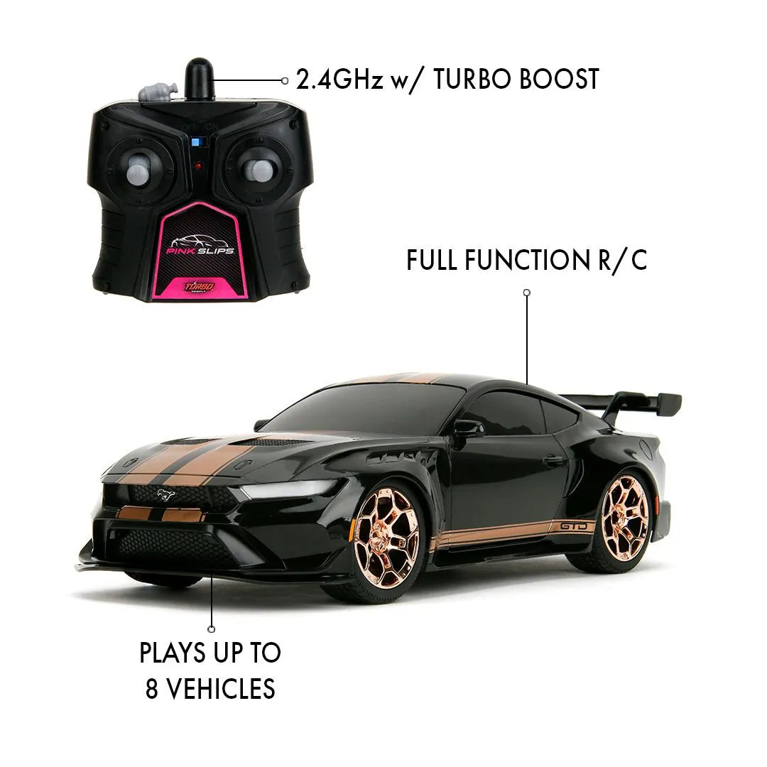 Pink Slips 1:16 2025 Ford Mustang GTD Remote Control Car