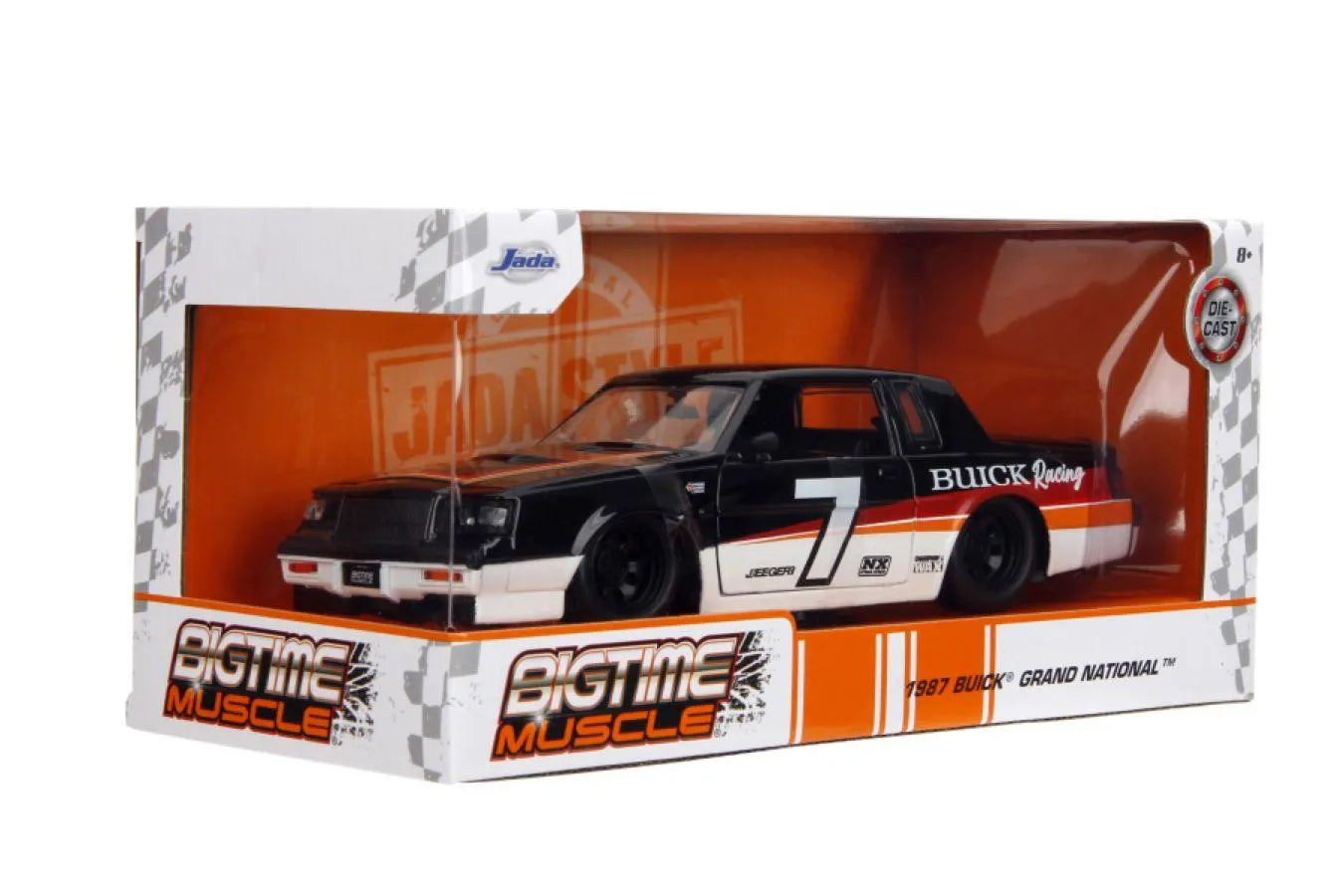 JAD35864 Big Time Muscle: Dark Horse - 1987 Buik Grand National1 :24 Scale Diecast Vehicle - Jada Toys - Titan Pop Culture