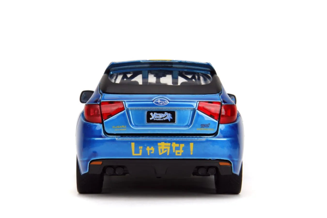 JAD35871 Sonic - Subaru STI with Sonic Figure 1:24 Scale Diecast Vehicle - Jada Toys - Titan Pop Culture