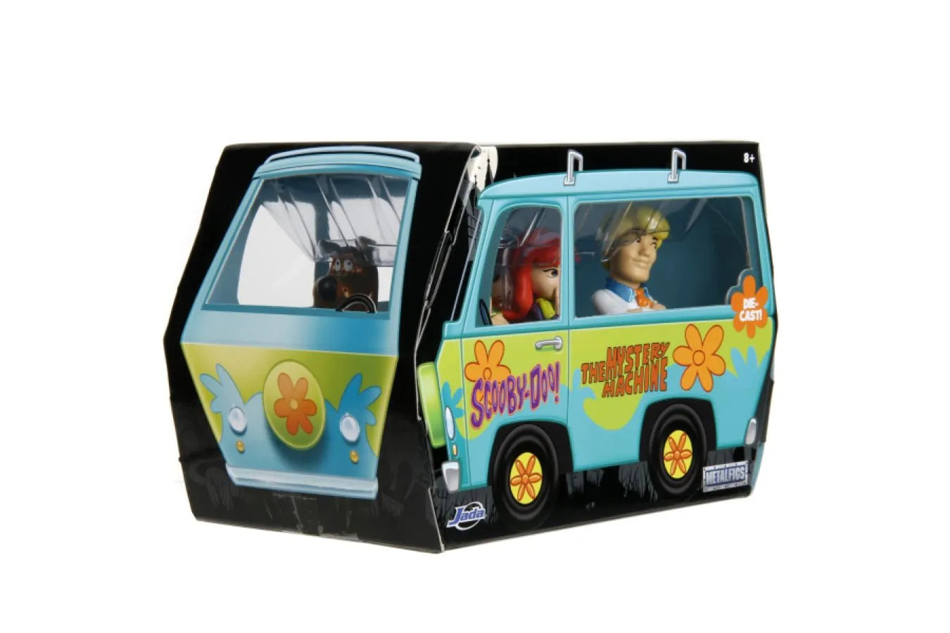 JAD35877 Scooby Doo - Mystery Machine with Scooby Doo Gang 2.5" Figures - Jada Toys - Titan Pop Culture