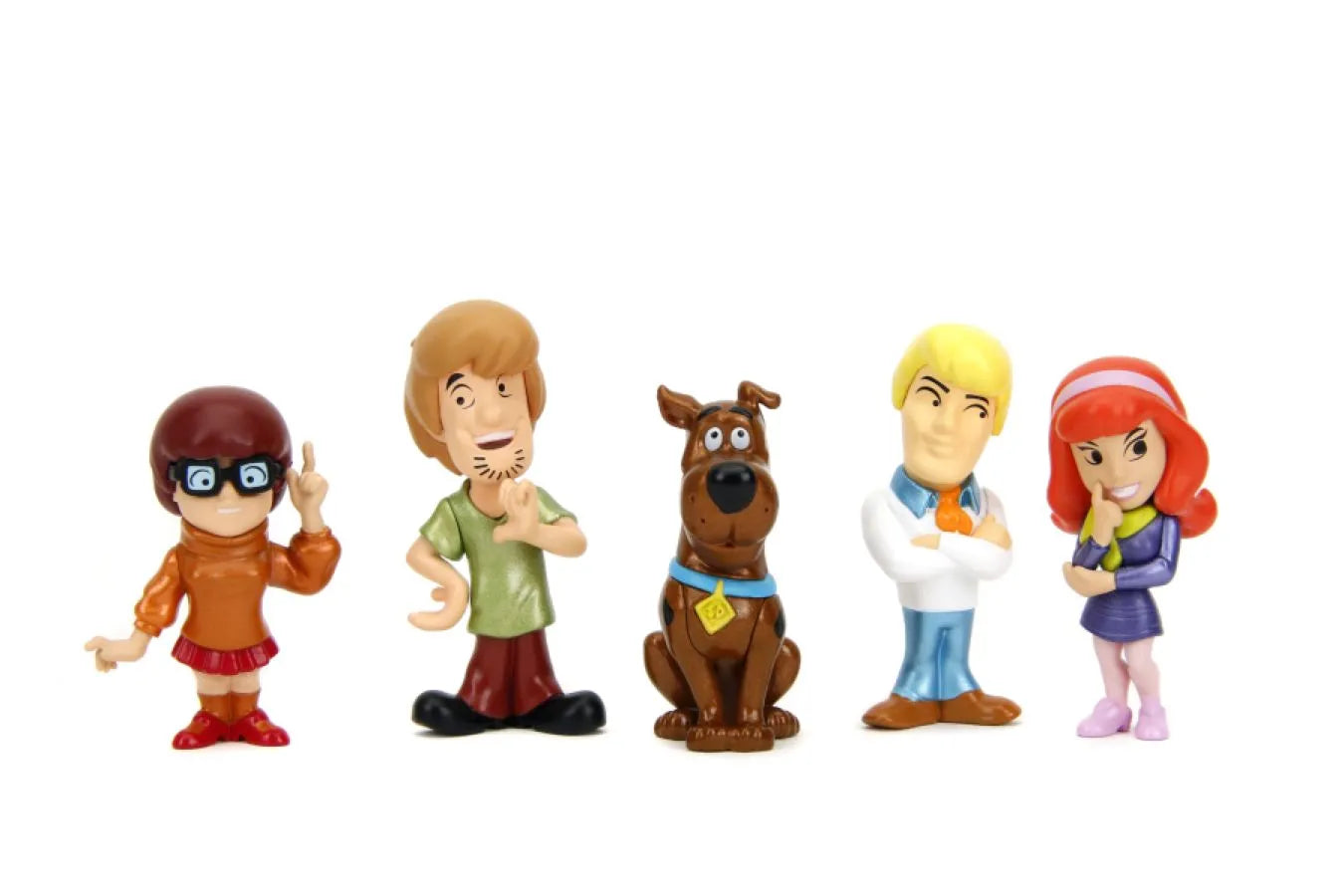 JAD35877 Scooby Doo - Mystery Machine with Scooby Doo Gang 2.5" Figures - Jada Toys - Titan Pop Culture