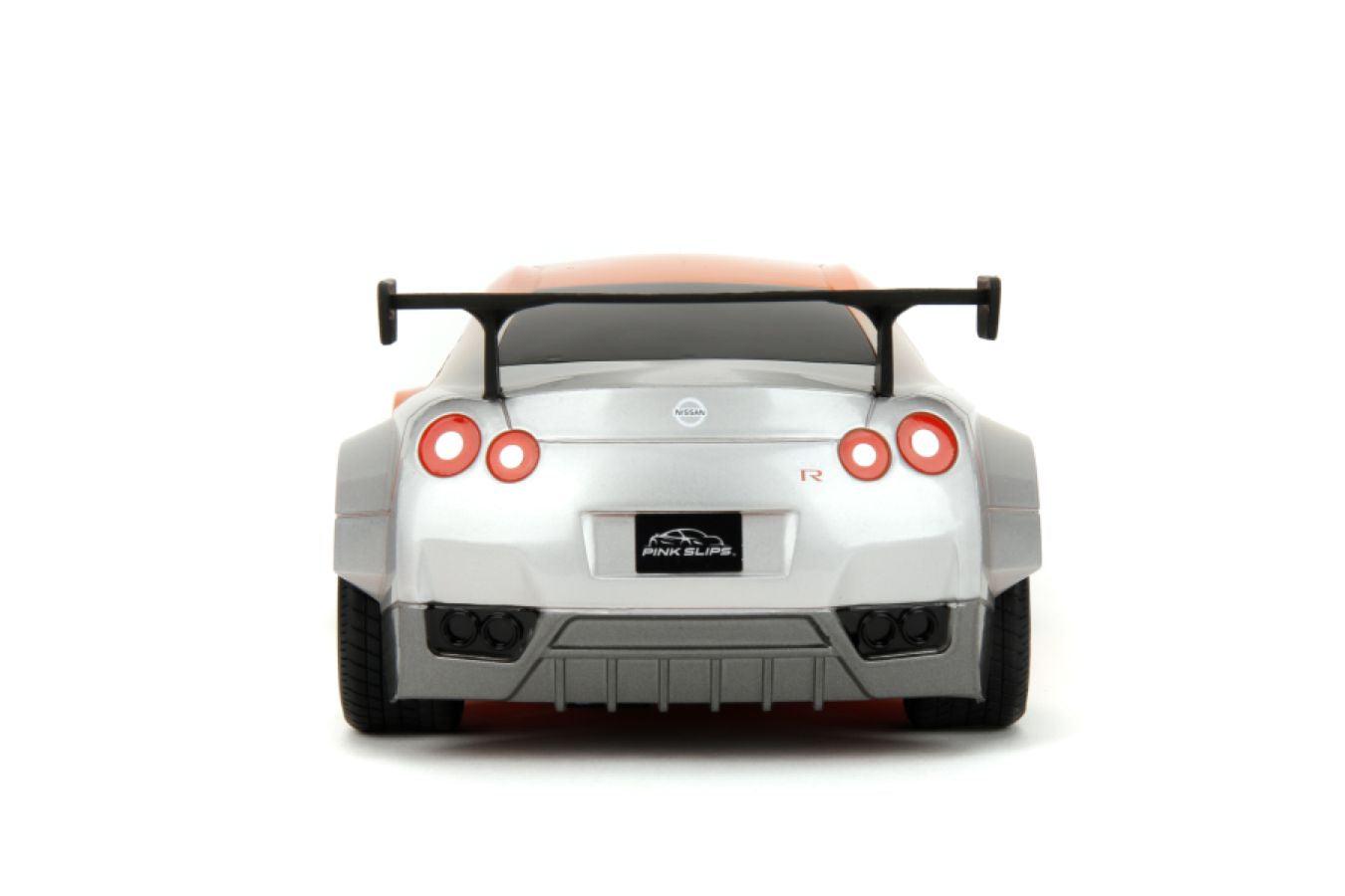 JAD35910 Pink Slips - 2009 Nissan Skyline GTR R35 1:16 Scale Remote Control Car - Jada Toys - Titan Pop Culture