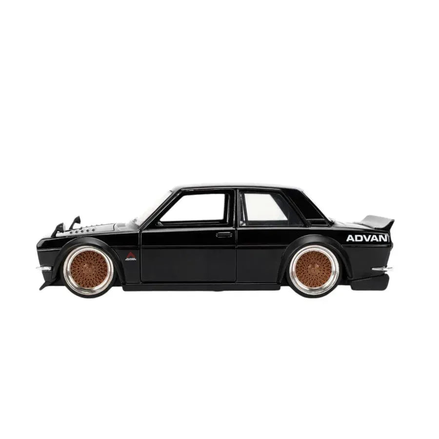 JAD35954 JDM Tuners - 1973 Datsun 510 1:24 Scale Diecast Vehicle - Jada Toys - Titan Pop Culture