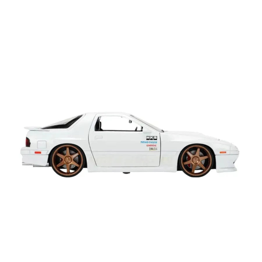 JAD35955 JDM Tuners - 1985 Mazda RX7 (FC) 1:24 Scale Diecast Vehicle - Jada Toys - Titan Pop Culture