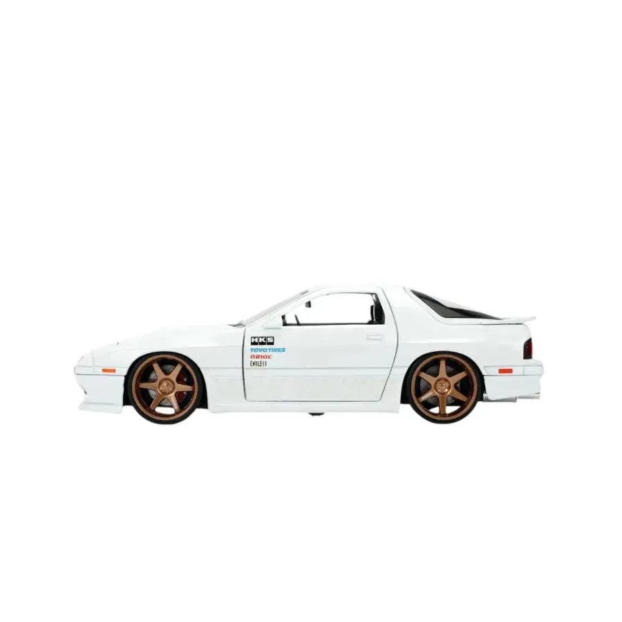 JAD35955 JDM Tuners - 1985 Mazda RX7 (FC) 1:24 Scale Diecast Vehicle - Jada Toys - Titan Pop Culture