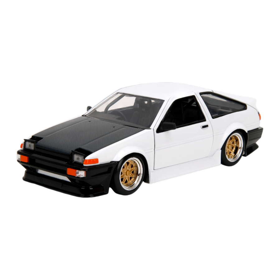 JAD35956 JDM Tuners - 1986 Toyota Trueno AE86 1:24 Scale Diecast Vehicle - Jada Toys - Titan Pop Culture