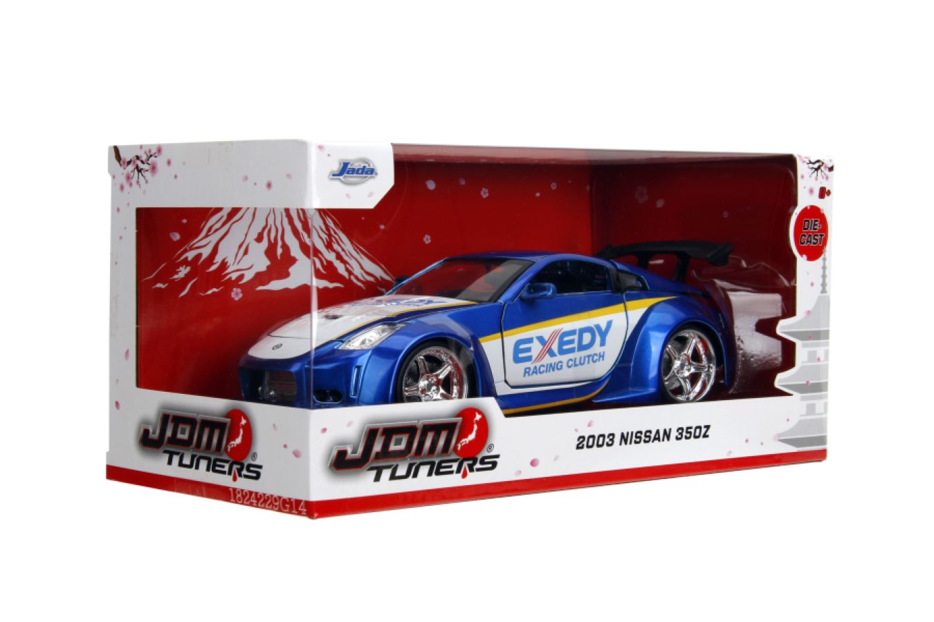 JAD35959 JDM Tuners - 2003 Nissan 350Z 1:24 Scale Diecast Vehicle - Jada Toys - Titan Pop Culture