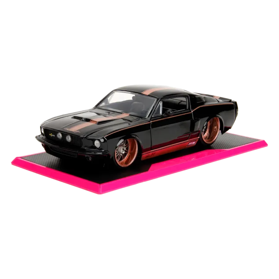 JAD35983 Pink Slips - 1967 Ford Mustang Shelby GT500 1:24 Scale Diecast Vehicle - Jada Toys - Titan Pop Culture