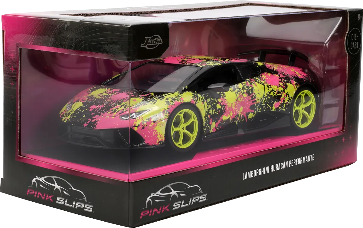 Pink Slips - 1:24 Scale Lamborghini Huracan Performante Diecast Vehicle