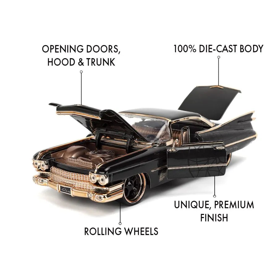 JAD36010 Pink Slips - 1959 Cadillac Coupe Deville 1:24 Scale Diecast Vehicle - Jada Toys - Titan Pop Culture