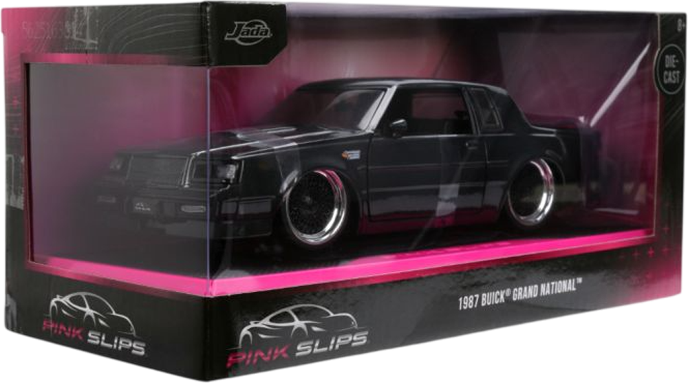Pink Slips - 1987 Buick Grand National (Black) 1:24 Scale Diecast Vehicle