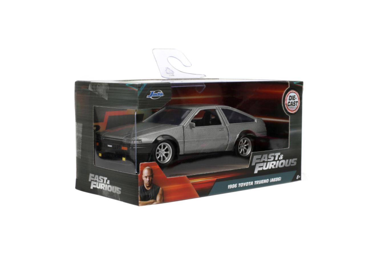 JAD36069 Fast & Furious - 1986 Toyota Trueno (AE86) 1:32 Scale Diecast Vehicle - Jada Toys - Titan Pop Culture