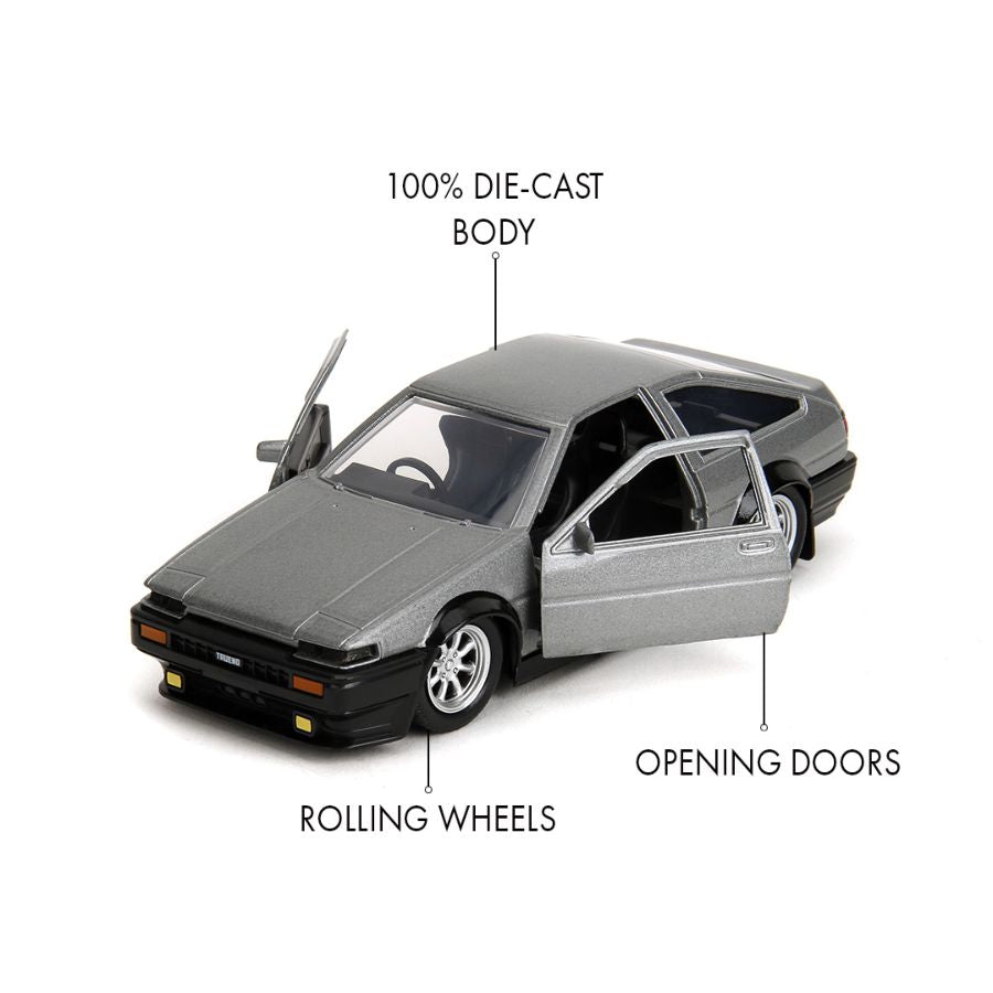 JAD36069 Fast & Furious - 1986 Toyota Trueno (AE86) 1:32 Scale Diecast Vehicle - Jada Toys - Titan Pop Culture