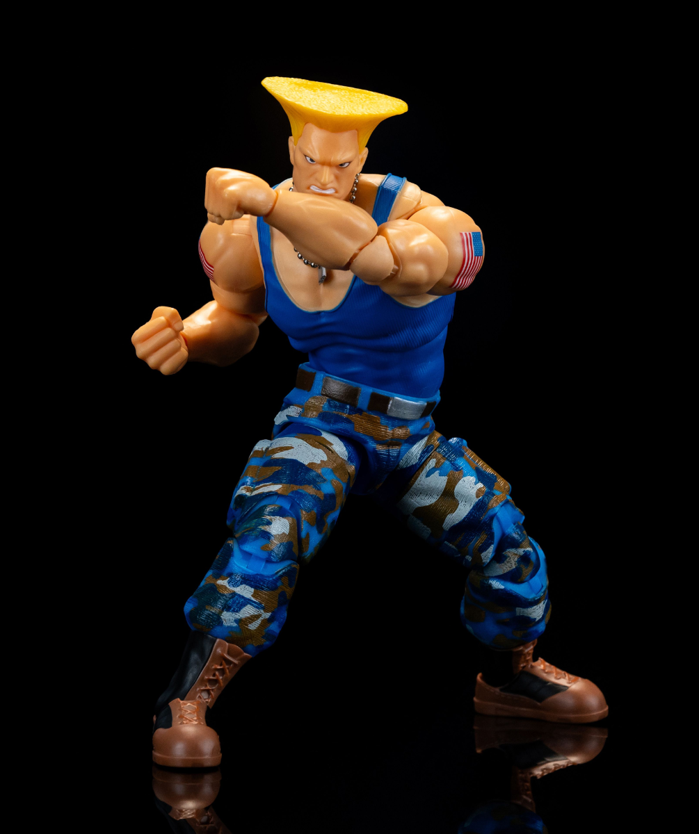 Street Fighter II - Guile (Player 2) 6" Figure