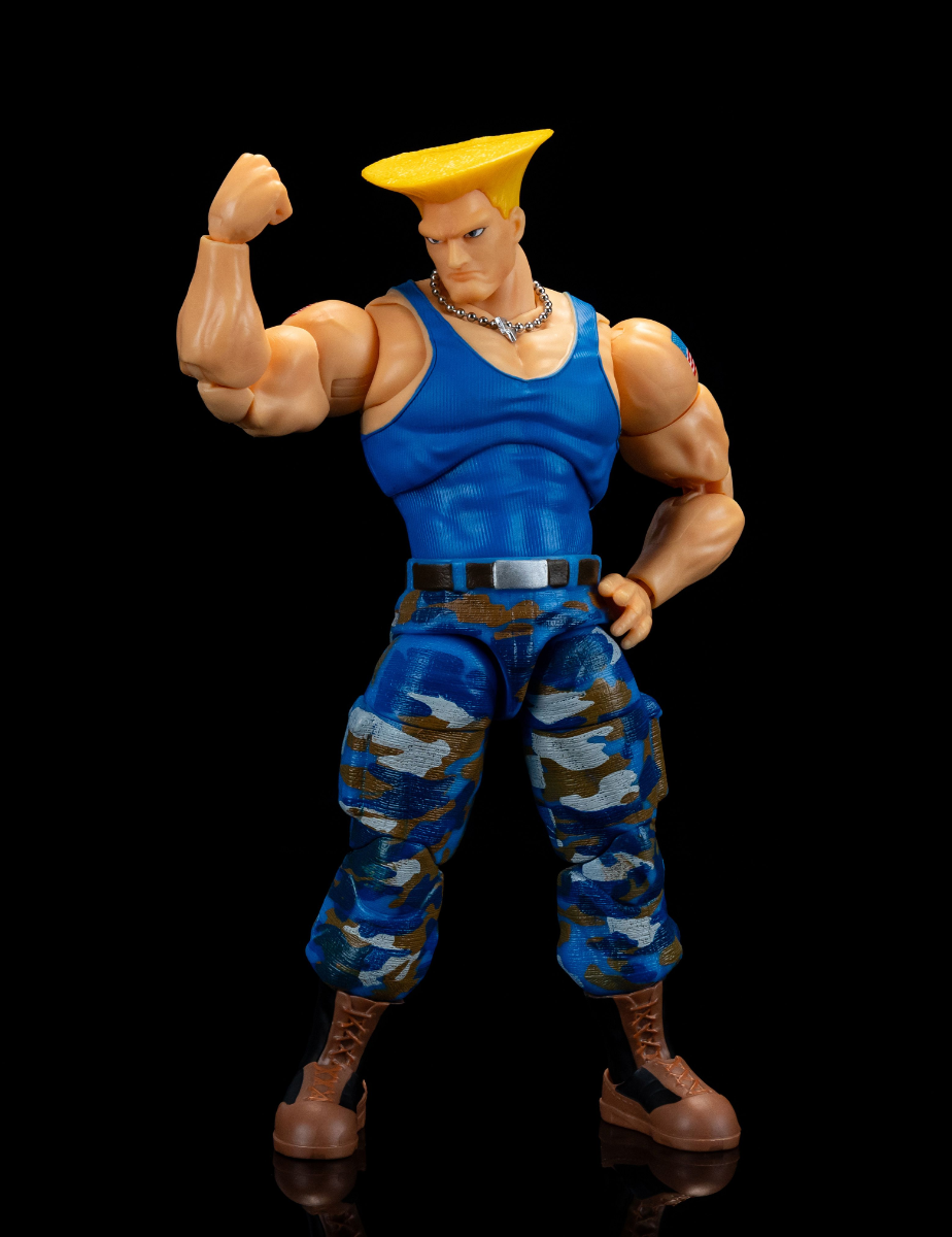 Street Fighter II - Guile (Player 2) 6" Figure