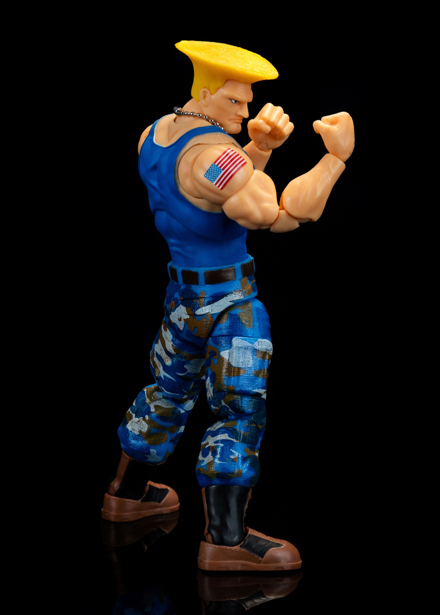 Street Fighter II - Guile (Player 2) 6" Figure