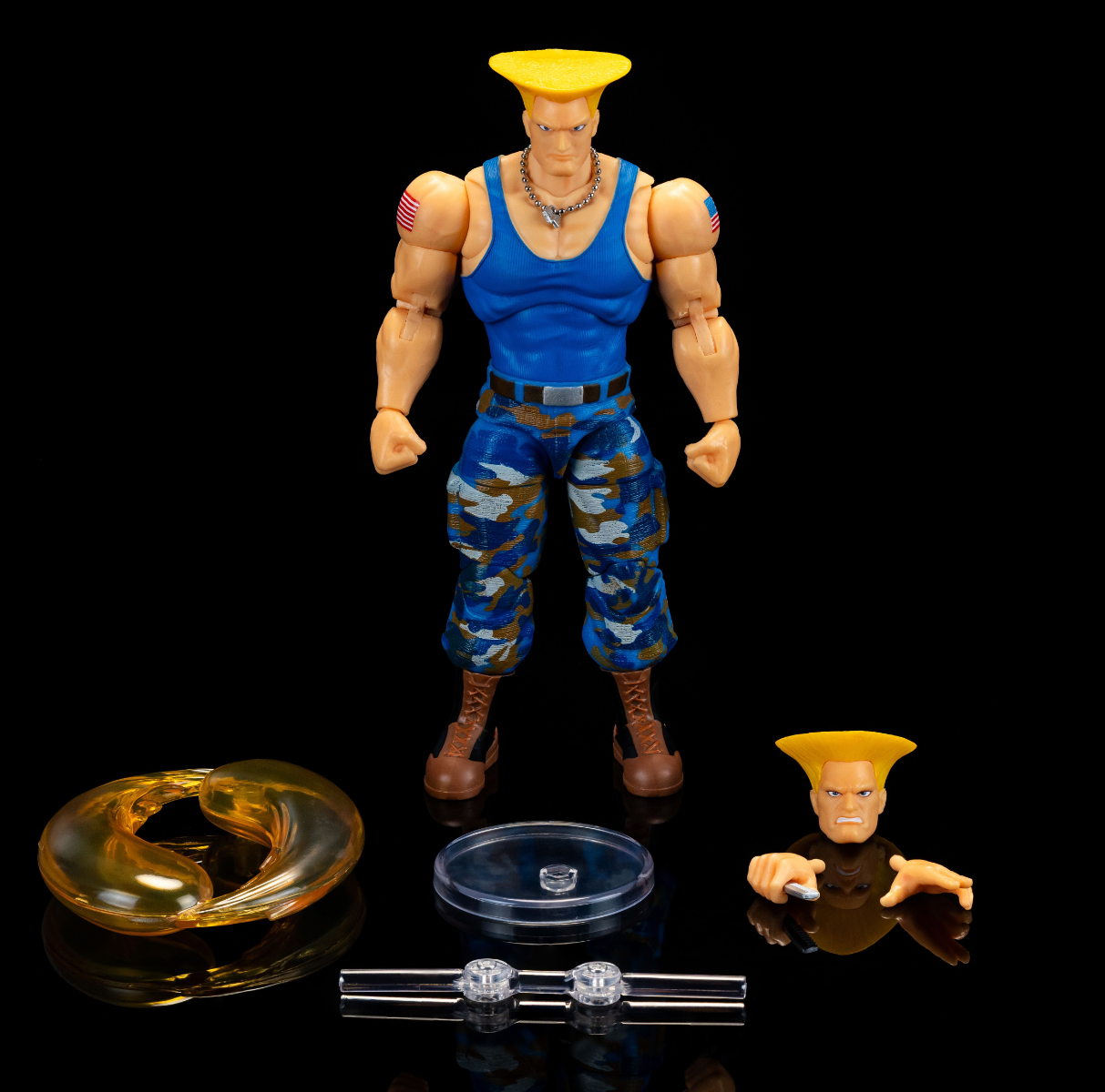 Street Fighter II - Guile (Player 2) 6" Figure