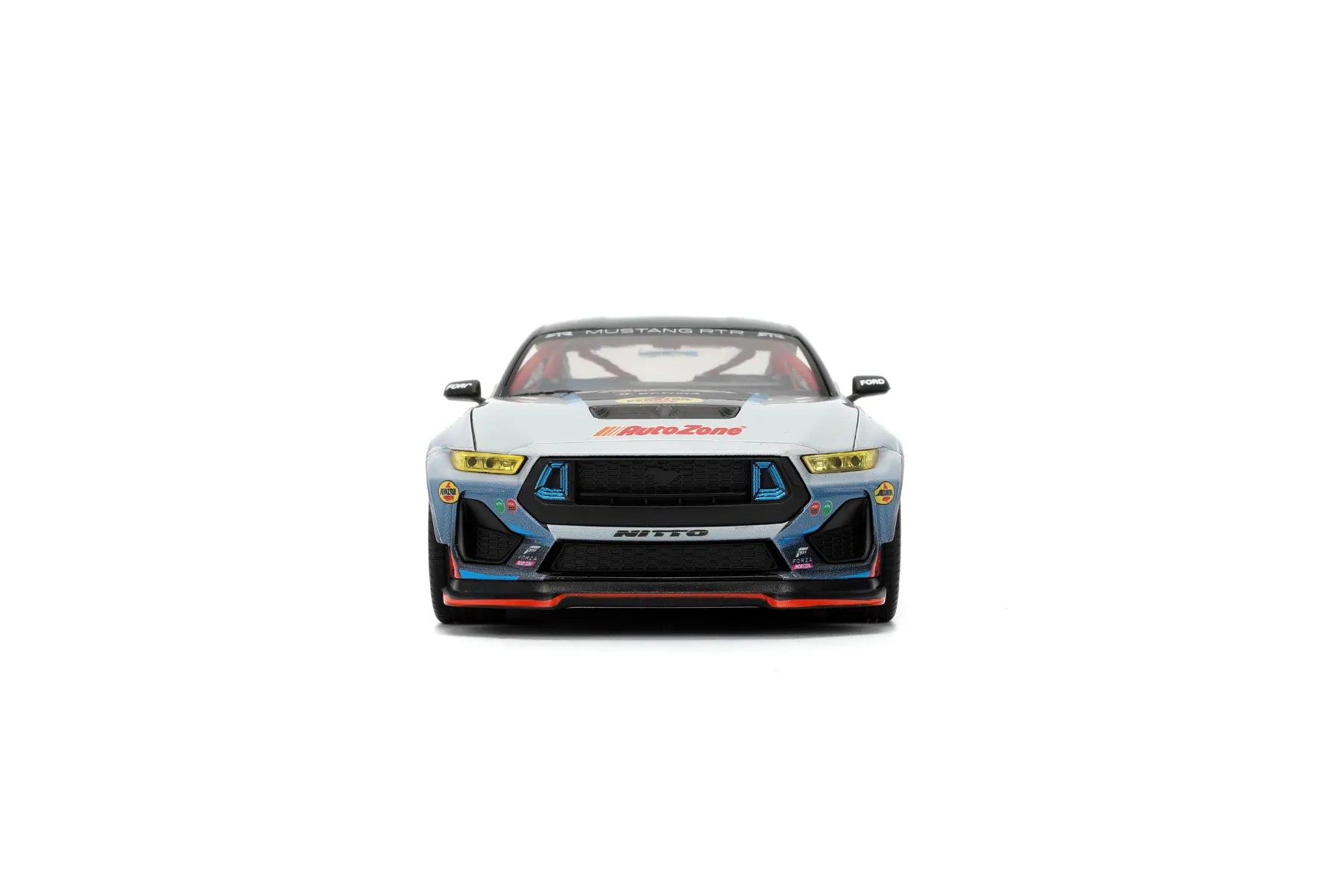 JAD36141 Big Time Muscle - James Deane 2024 Ford Mustang RTR Racing 1:24 Scale Diecast Vehicle - Jada Toys - Titan Pop Culture