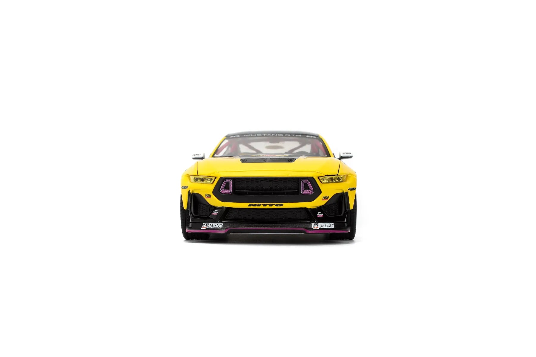 JAD36142 Big Time Muscle - Ben Hobson 2024 Ford Mustang RTR Racing 1:24 Scale Diecast Vehicle - Jada Toys - Titan Pop Culture