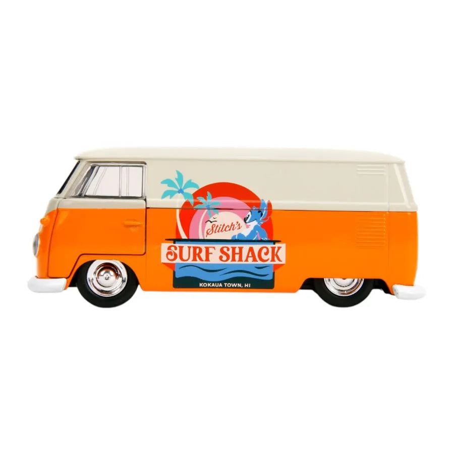 JAD36144 Lilo and Stitch - 1961 VW Bus 1:32 Scale Diecast Vehicle - Jada Toys - Titan Pop Culture