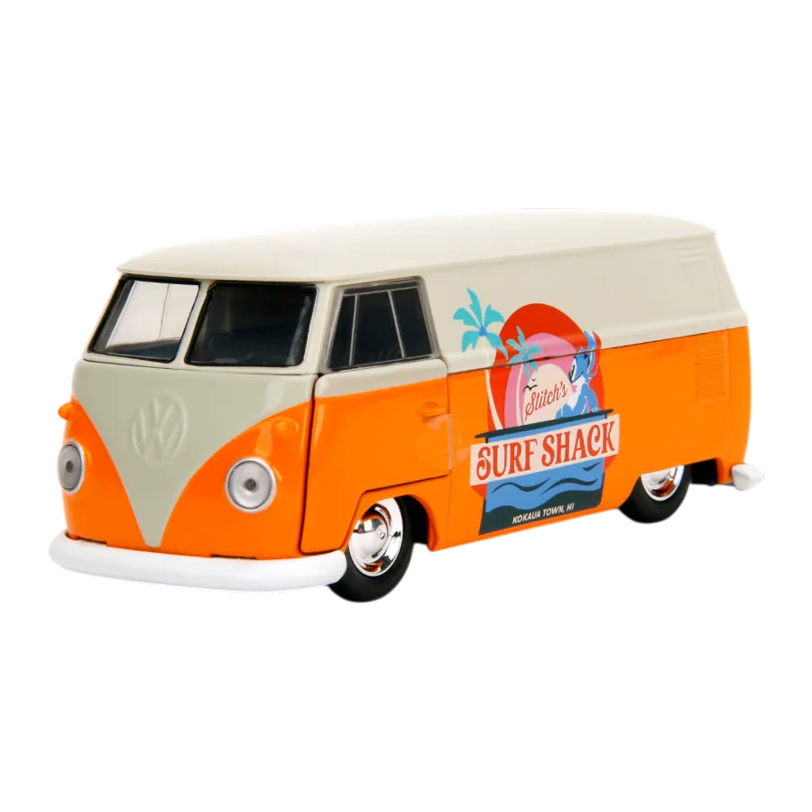 JAD36144 Lilo and Stitch - 1961 VW Bus 1:32 Scale Diecast Vehicle - Jada Toys - Titan Pop Culture