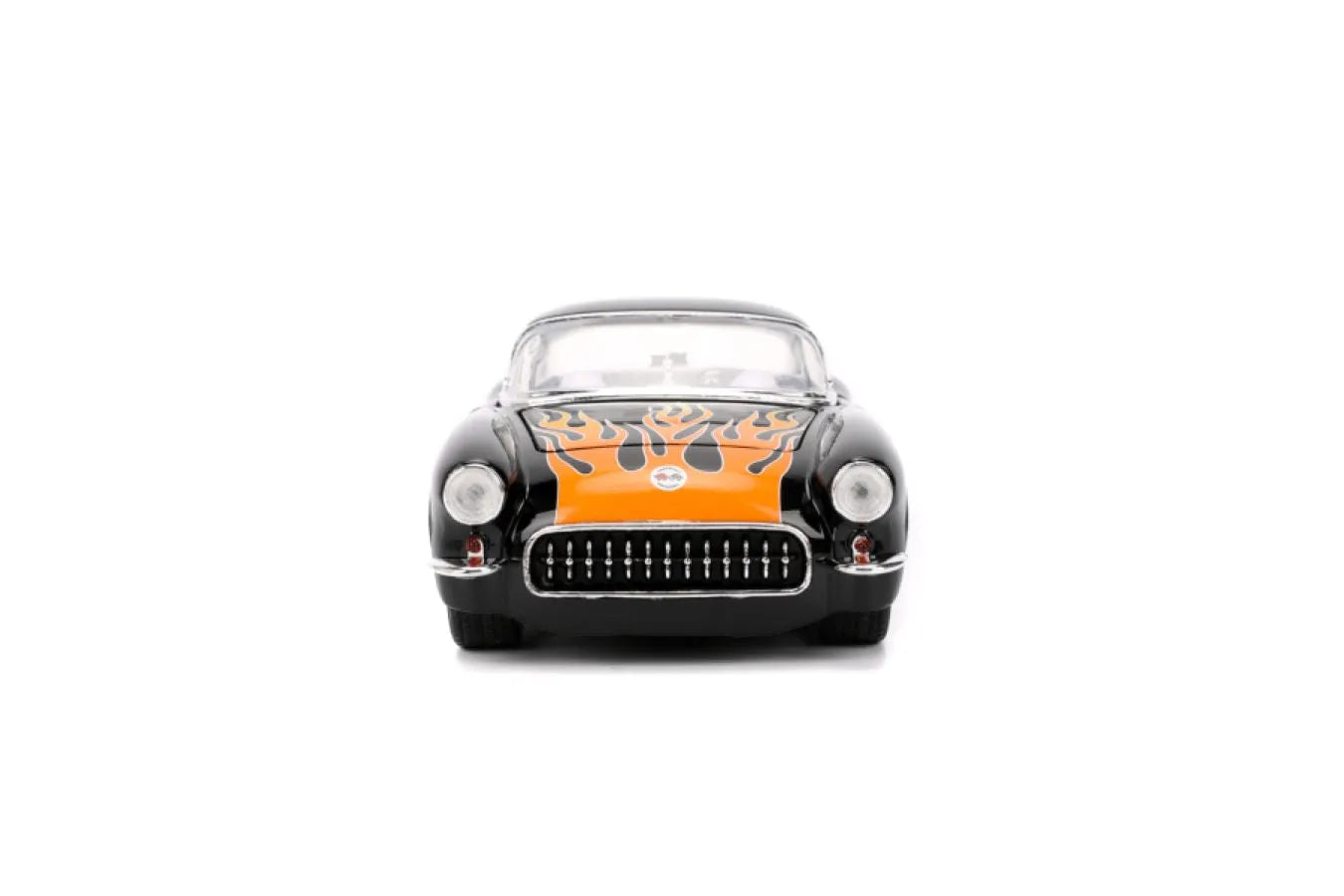 JAD36300 Big Time Muscle - 1957 Chevy Corvette 1:24 Scale Diecast Vehicle - Jada Toys - Titan Pop Culture