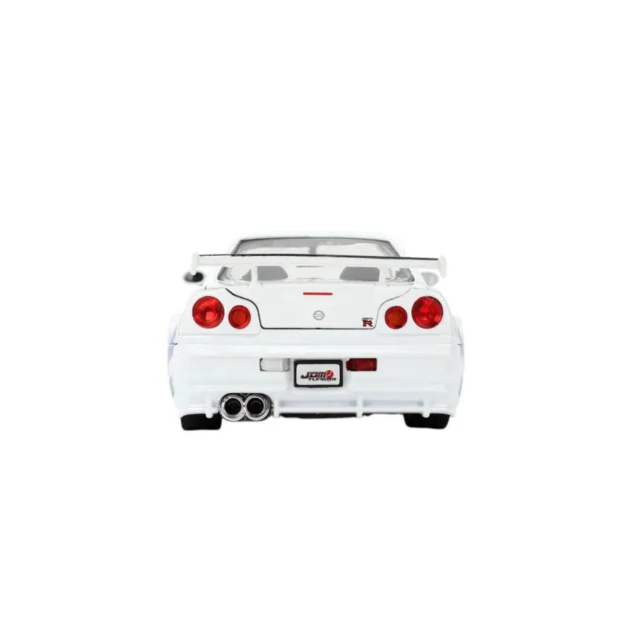 JAD36339 JDM Tuners - 2002 Nissan Skyline GTR R34 1:24 Scale Diecast Vehicle - Jada Toys - Titan Pop Culture