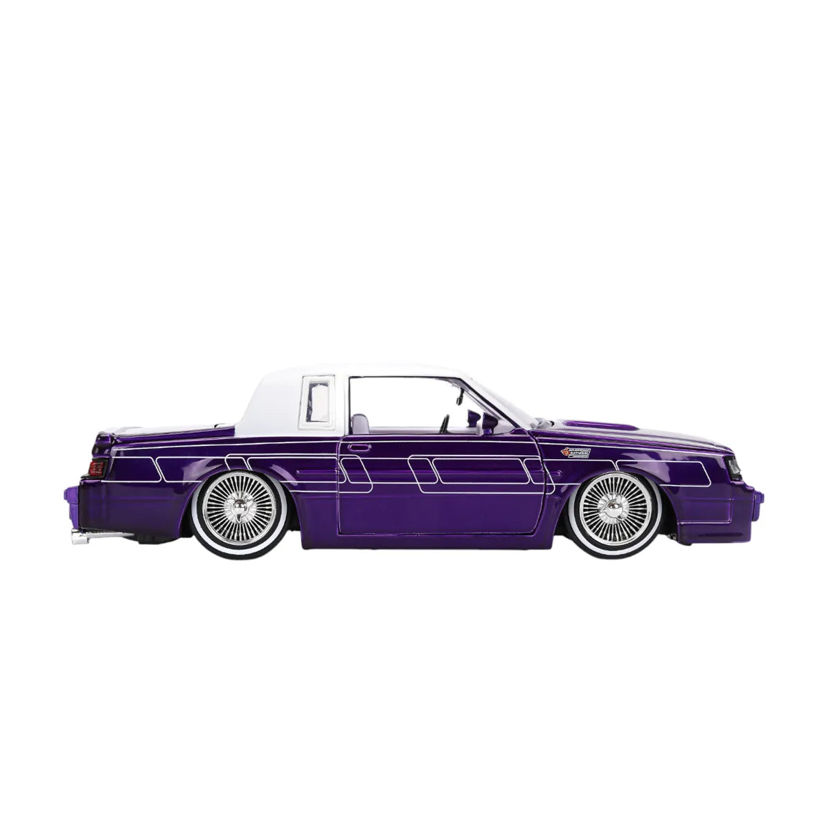 JAD36343 Big Time Muscle - 1987 Buick Grand National 1:24 Scale Diecast Vehicle - Jada Toys - Titan Pop Culture