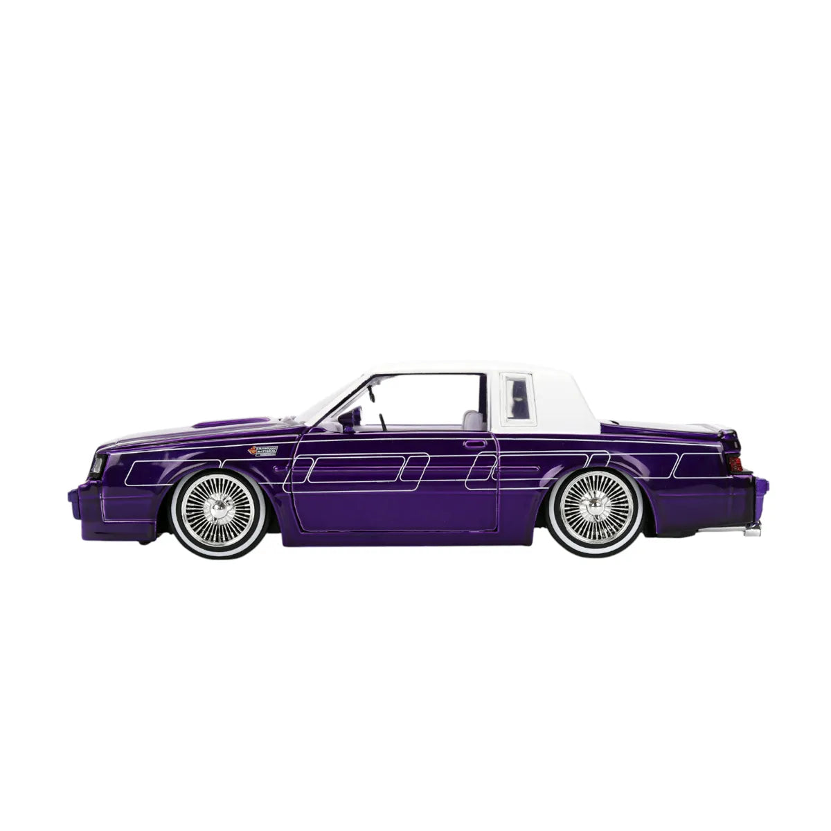 JAD36343 Big Time Muscle - 1987 Buick Grand National 1:24 Scale Diecast Vehicle - Jada Toys - Titan Pop Culture