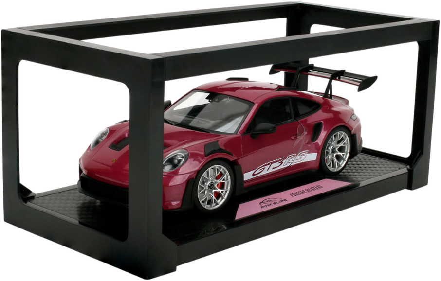 粉色单据 - 保时捷 GT3 RS 1:18 比例压铸车