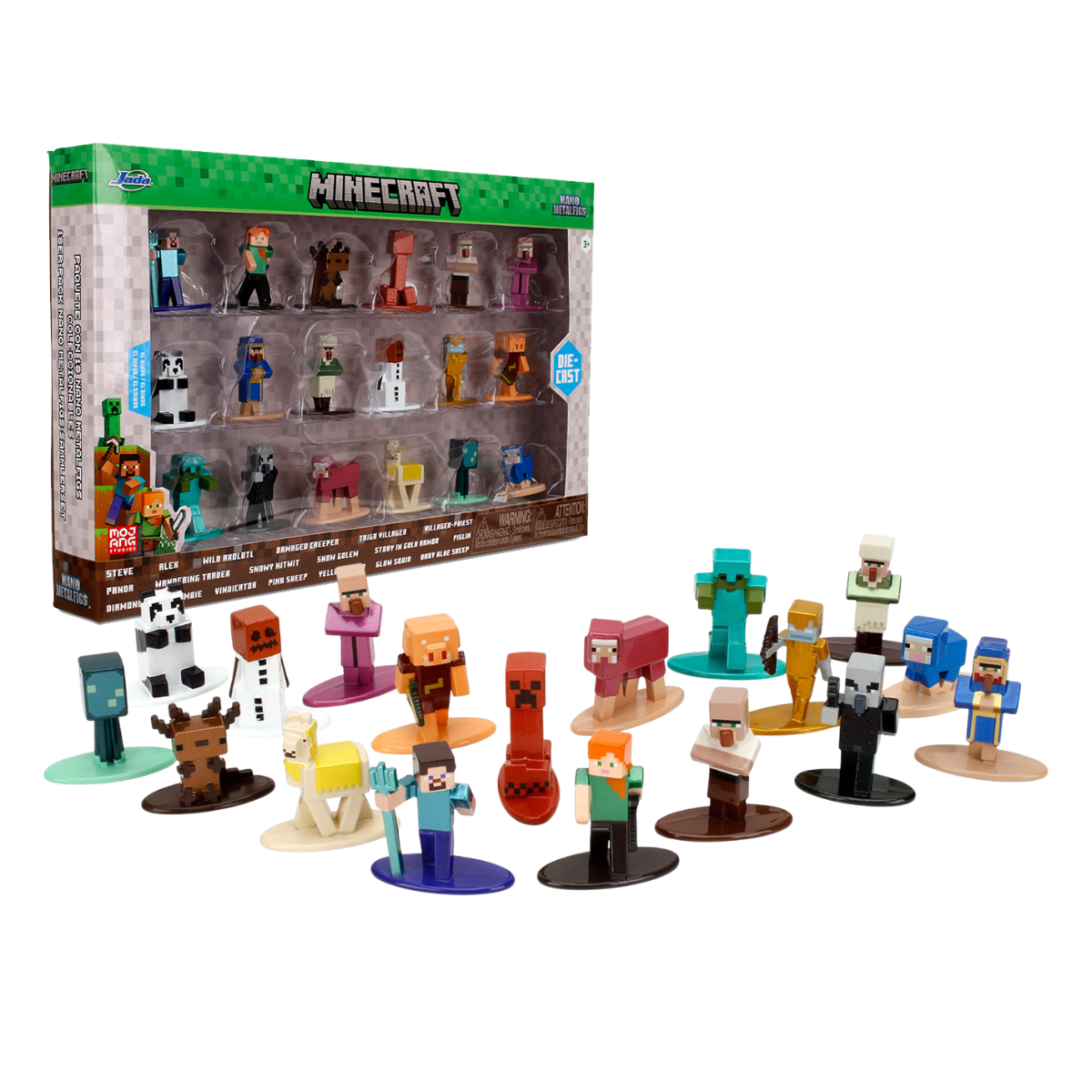 Minecraft - Nano MetalFig 18-Pack (Wave 13)