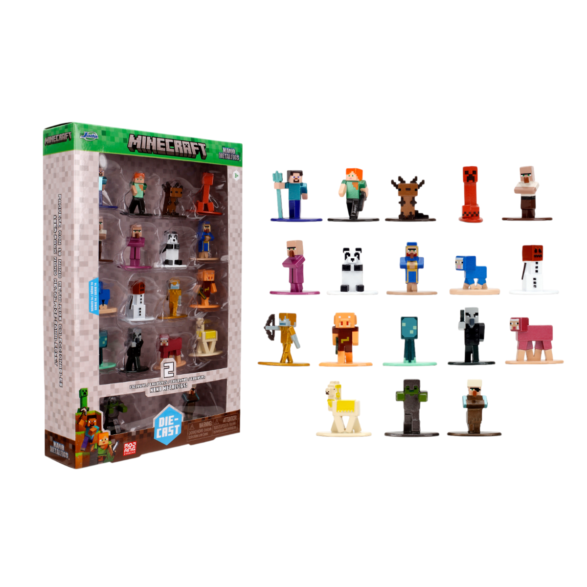 Minecraft - Nano MetalFig 18-Pack (Wave 14) Exclusive