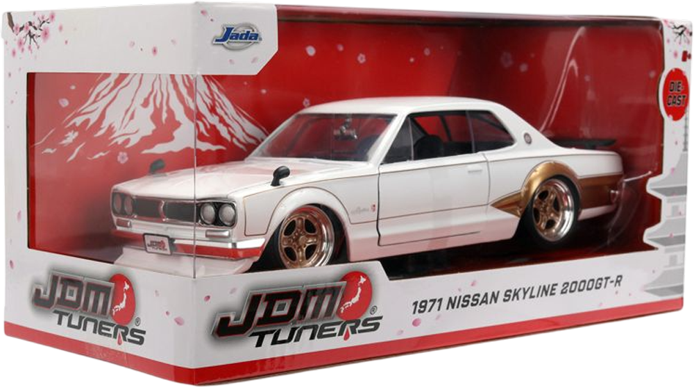 JDM Tuners - 1971 Nissan Skyline 2000 GT-R 1:24 Scale Diecast Vehicle