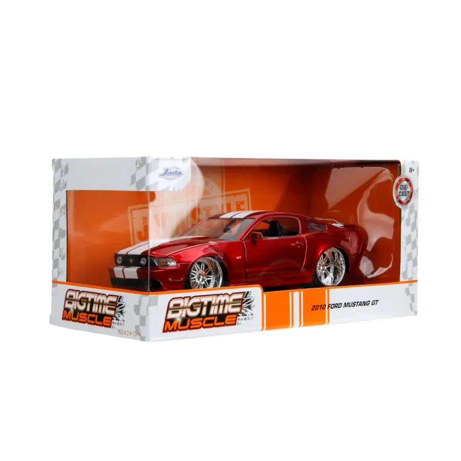 JAD92205 Big Time Muscle - 2010 Ford Mustang GT 1:24 Scale Diecast Vehicle - Jada Toys - Titan Pop Culture