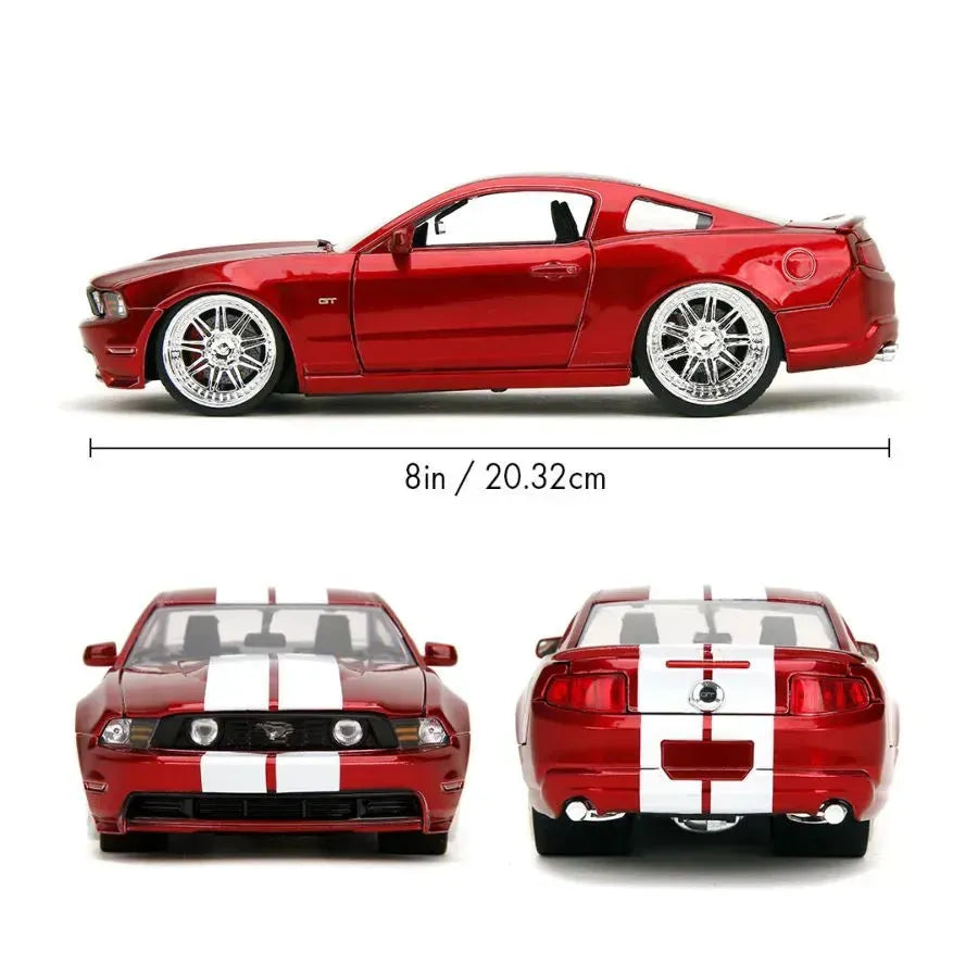 JAD92205 Big Time Muscle - 2010 Ford Mustang GT 1:24 Scale Diecast Vehicle - Jada Toys - Titan Pop Culture