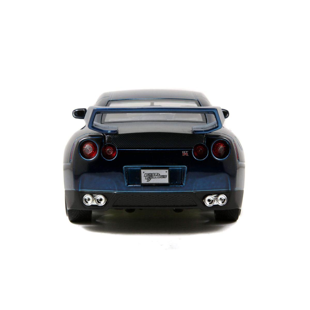 JAD97036 Fast and Furious - Brian's 2009 Nissan GT-R (R35) 1:24 Scale Hollywood Ride - Jada Toys - Titan Pop Culture