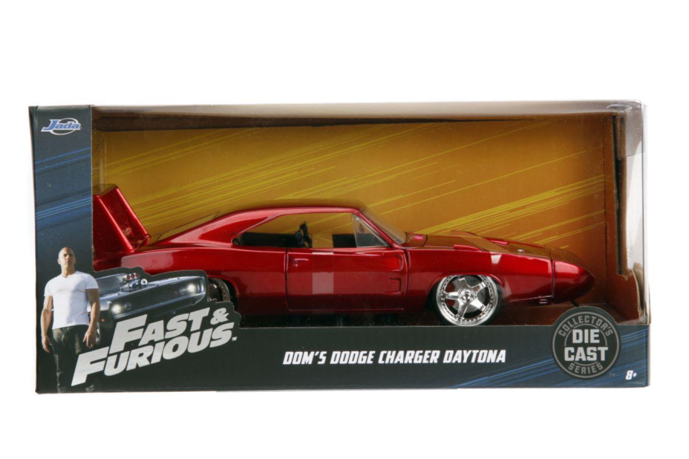 JAD97060 Fast and Furious - '68 Dodge Charger Daytona 1:24 Scale Hollywood Ride - Jada Toys - Titan Pop Culture