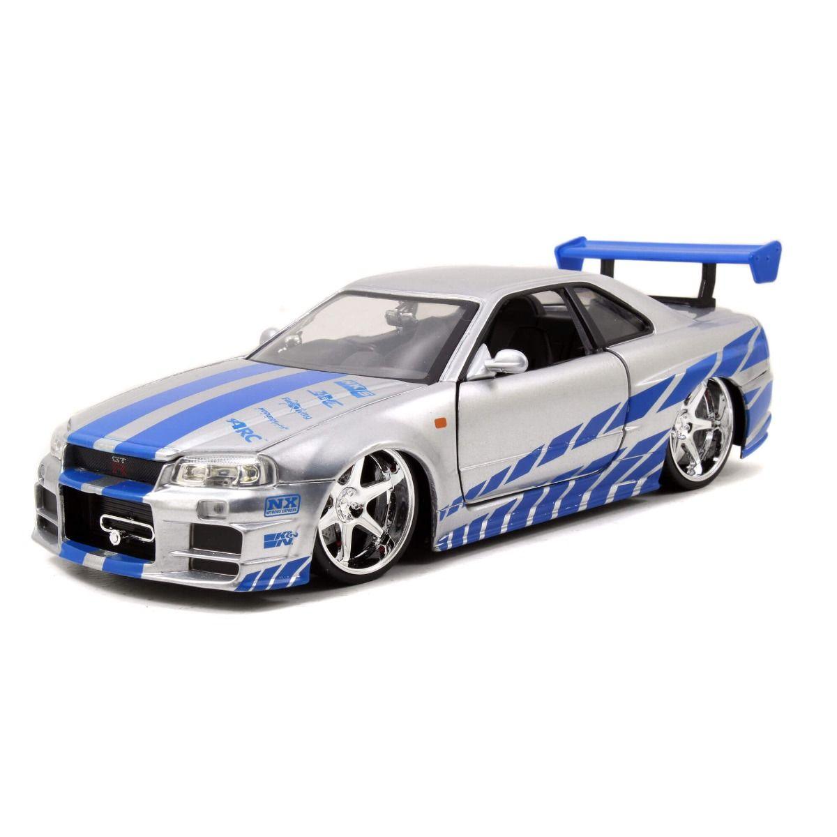 JAD97158 Fast and Furious - '02 Nissan Skyline GT-R 1:24 Scale Hollywood Ride - Jada Toys - Titan Pop Culture