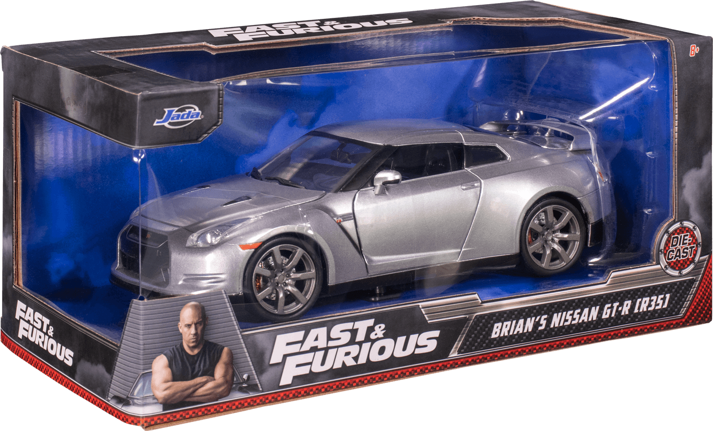 JAD97212 Fast and Furious - '09 Nissan R35 1:24 Scale Hollywood Ride - Jada Toys - Titan Pop Culture