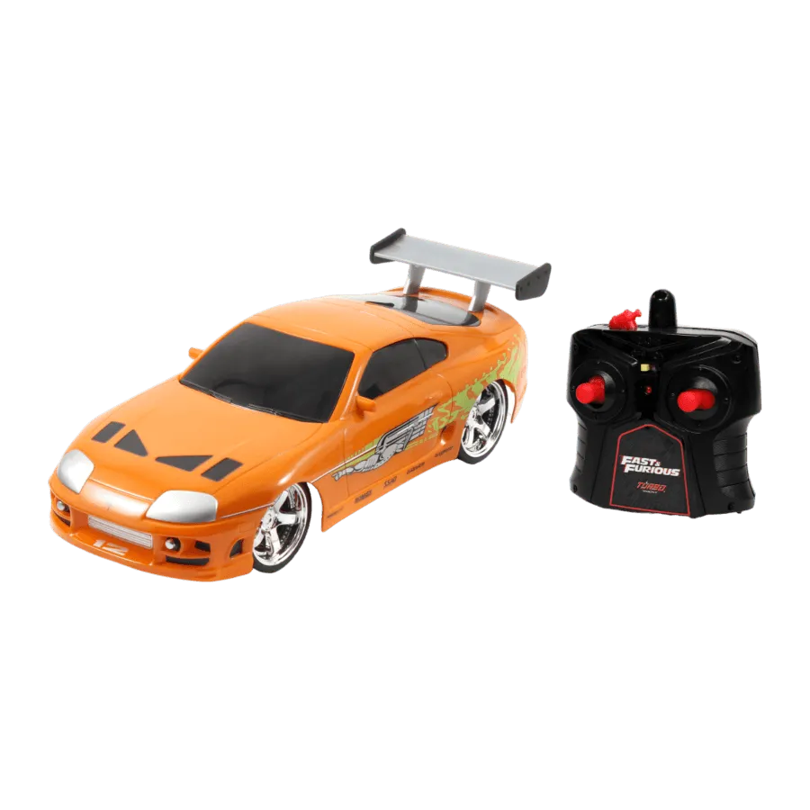 JAD97582 Fast & Furious - 1995 Toyota Supra 1:16 Scale Remote Control Car - Jada Toys - Titan Pop Culture