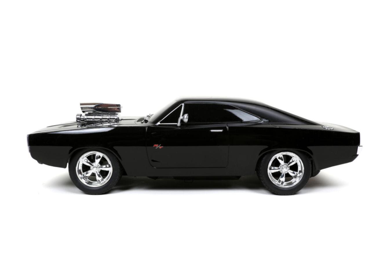 JAD97584 Fast & Furious - Dom's 1970 Dodge Charger R/T 1:16 Scale Remote Control Car - Jada Toys - Titan Pop Culture