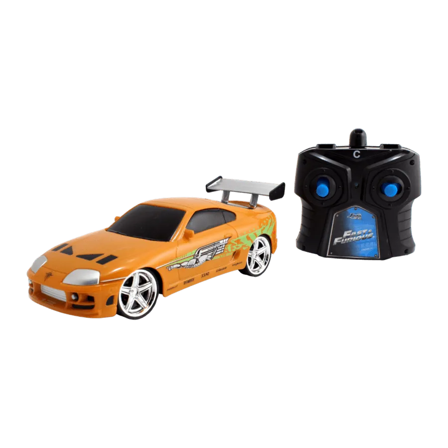 JAD97602 Fast & Furious - 1995 Toyota Supra 1:24 Scale Remote Control Car - Jada Toys - Titan Pop Culture