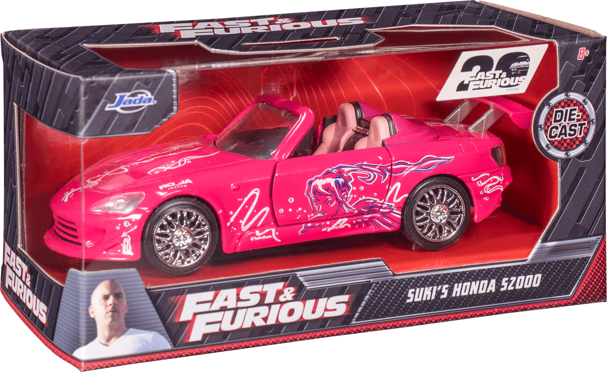 JAD97610 Fast and Furious - 1995 Nissan Honda S2000 1:32 Scale Hollywood Ride - Jada Toys - Titan Pop Culture