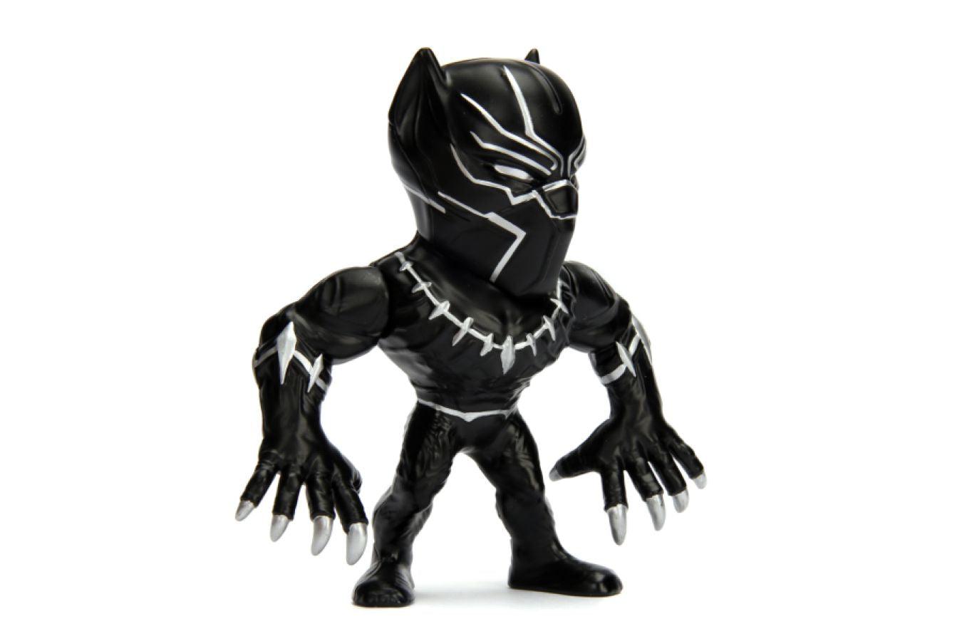 JAD97782 Avengers - Black Panther 4" Diecast MetalFig - Jada Toys - Titan Pop Culture
