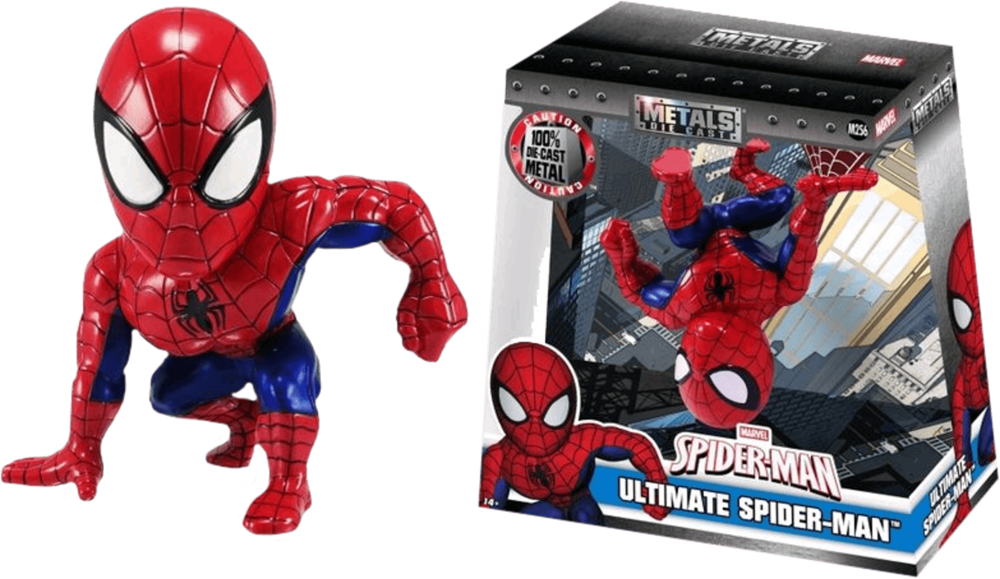 JAD97984 Spider-Man (comics) - Ultimate Spider-Man 6" Metals - Jada Toys - Titan Pop Culture