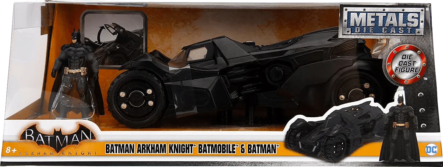 JAD98037 Batman: Arkham Knight - Batmobile 1:24 - Jada Toys - Titan Pop Culture